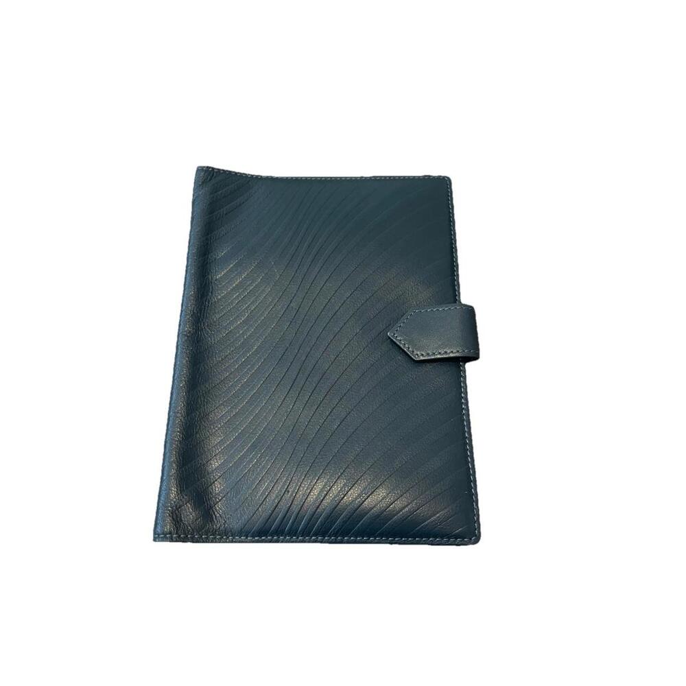 Gianni Versace Blue Jay Book Bible Cover Folio Notebook Folder H88
